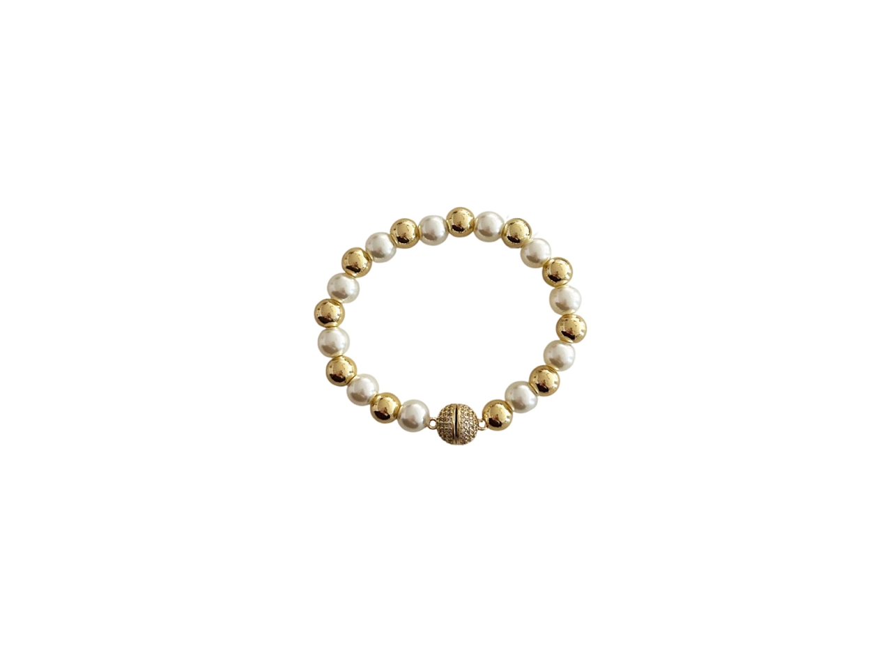 BRACCIALE C/SFERE 8MM ORO 288836
