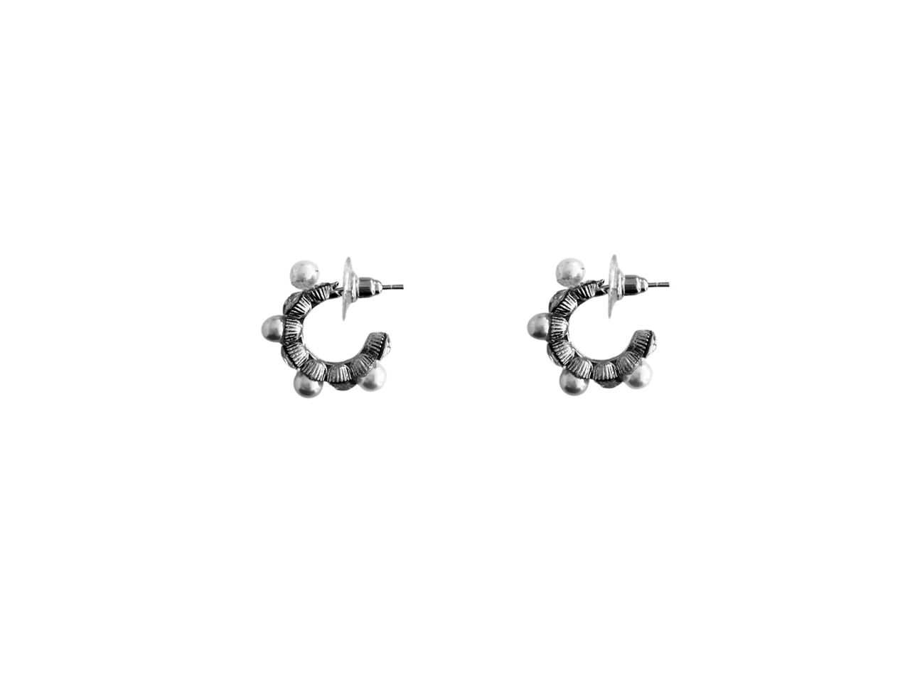 ORECCHINI SEMICERCHIO PERLA 288850