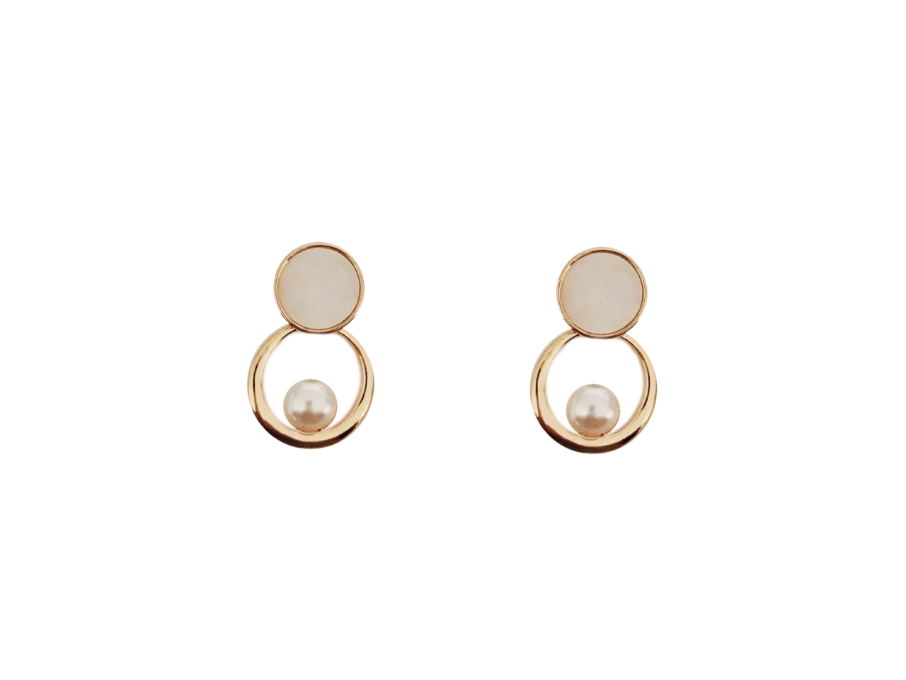 ORECCHINO TOP SMALTO C/CERCHIO 288888 ORECCHINO TOP SMALTO C/CERCHIO 288888