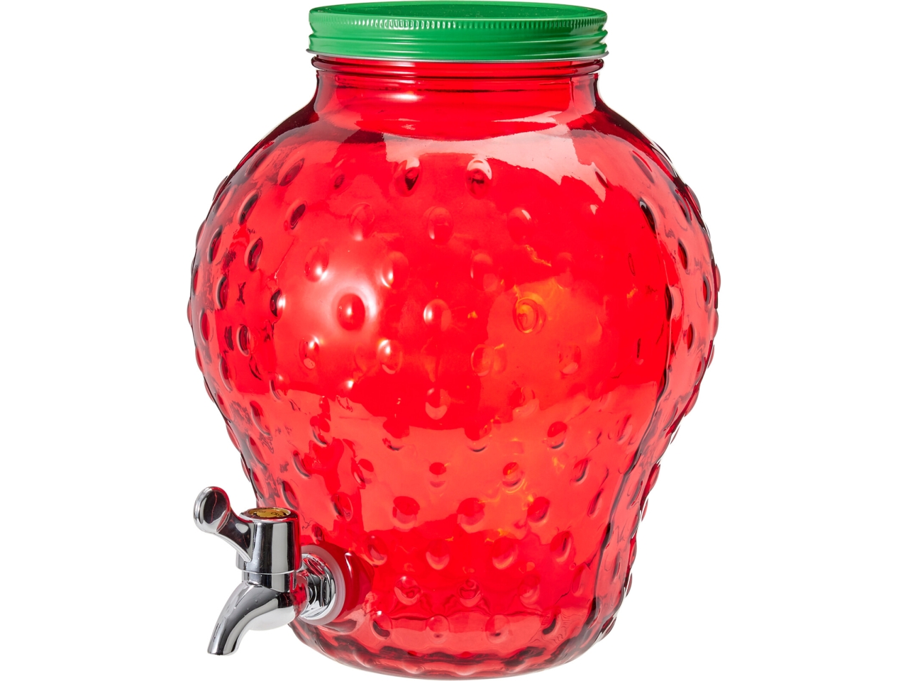 DISPENSER BEVANDE VETRO 4LT FRAGOLA CD1003370