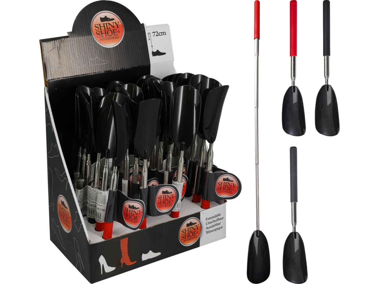 CALZASCARPE ESTENSIBILE FINO 72CM 3 ASS CY5653020 CALZASCARPE ESTENSIBILE FINO 72CM 3 ASS CY5653020