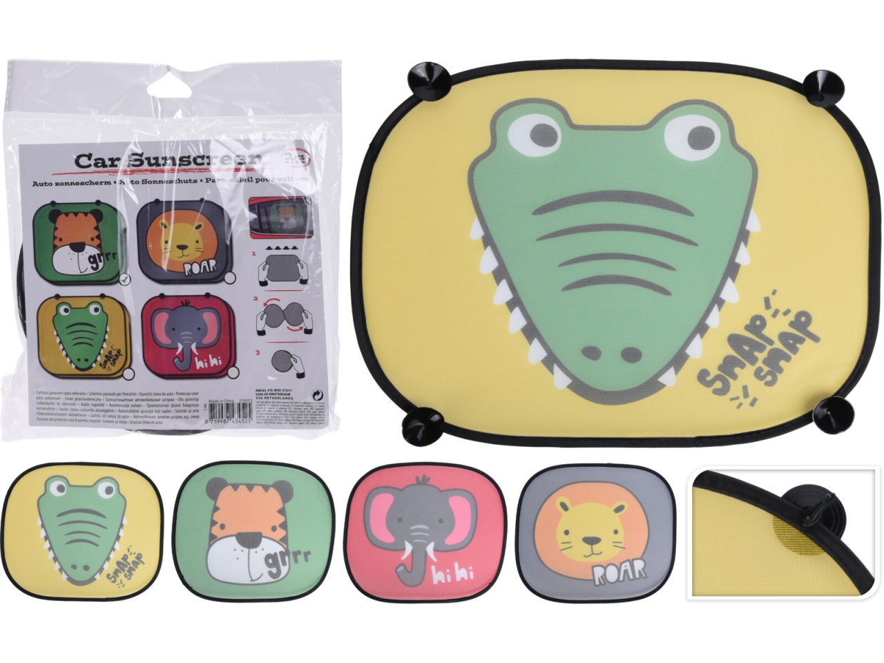 PARASOLE AUTO SET 2 PZ  44X38CM 4 ASS. C46290490