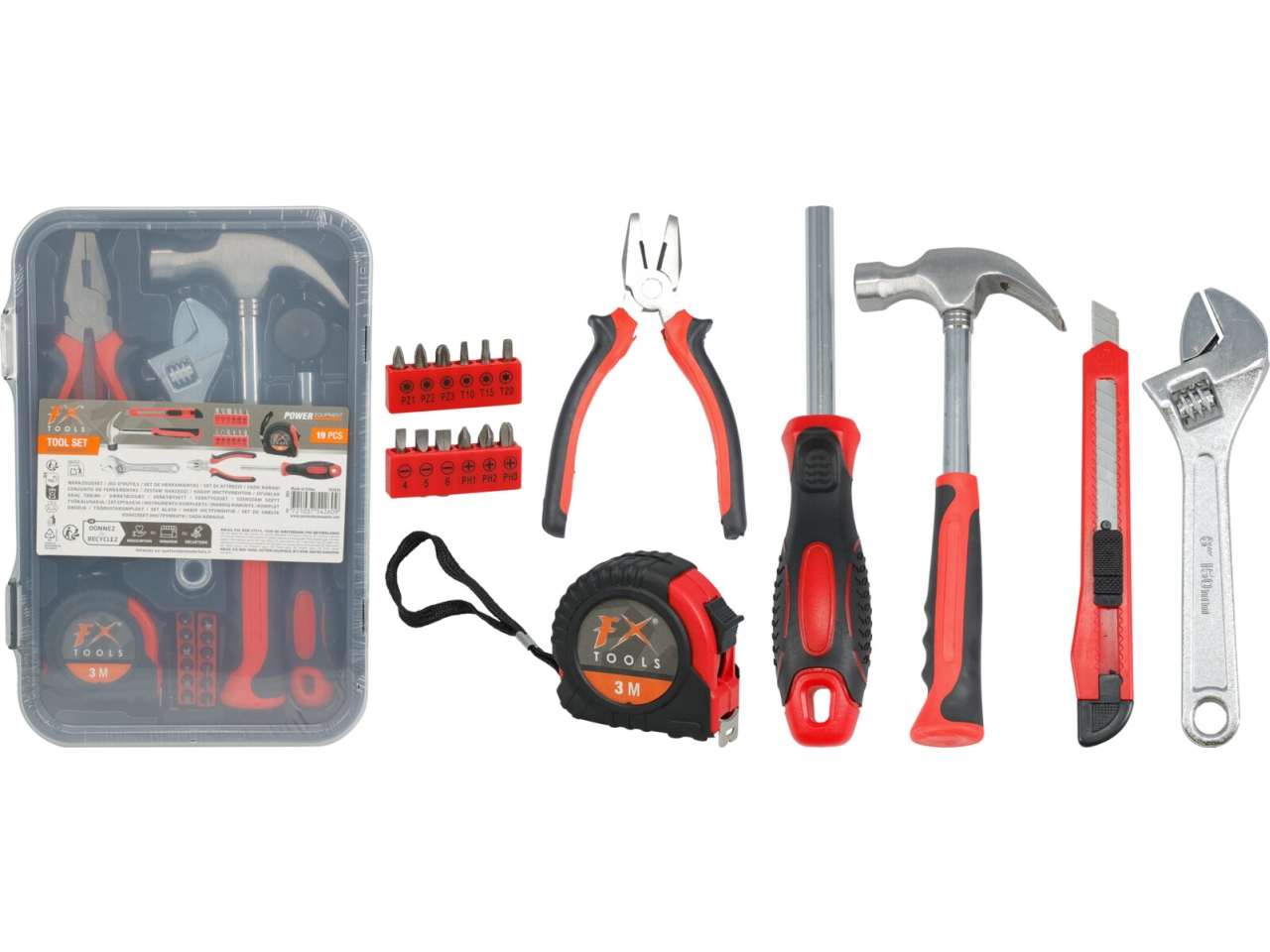 SET DI ATTREZZI 19 PZ  R03000330