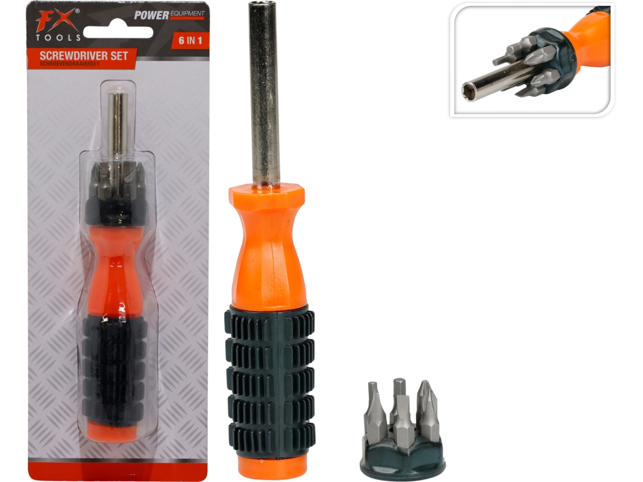 SET CACCIAVITE 6 IN 1 ARANCIONE R10000530