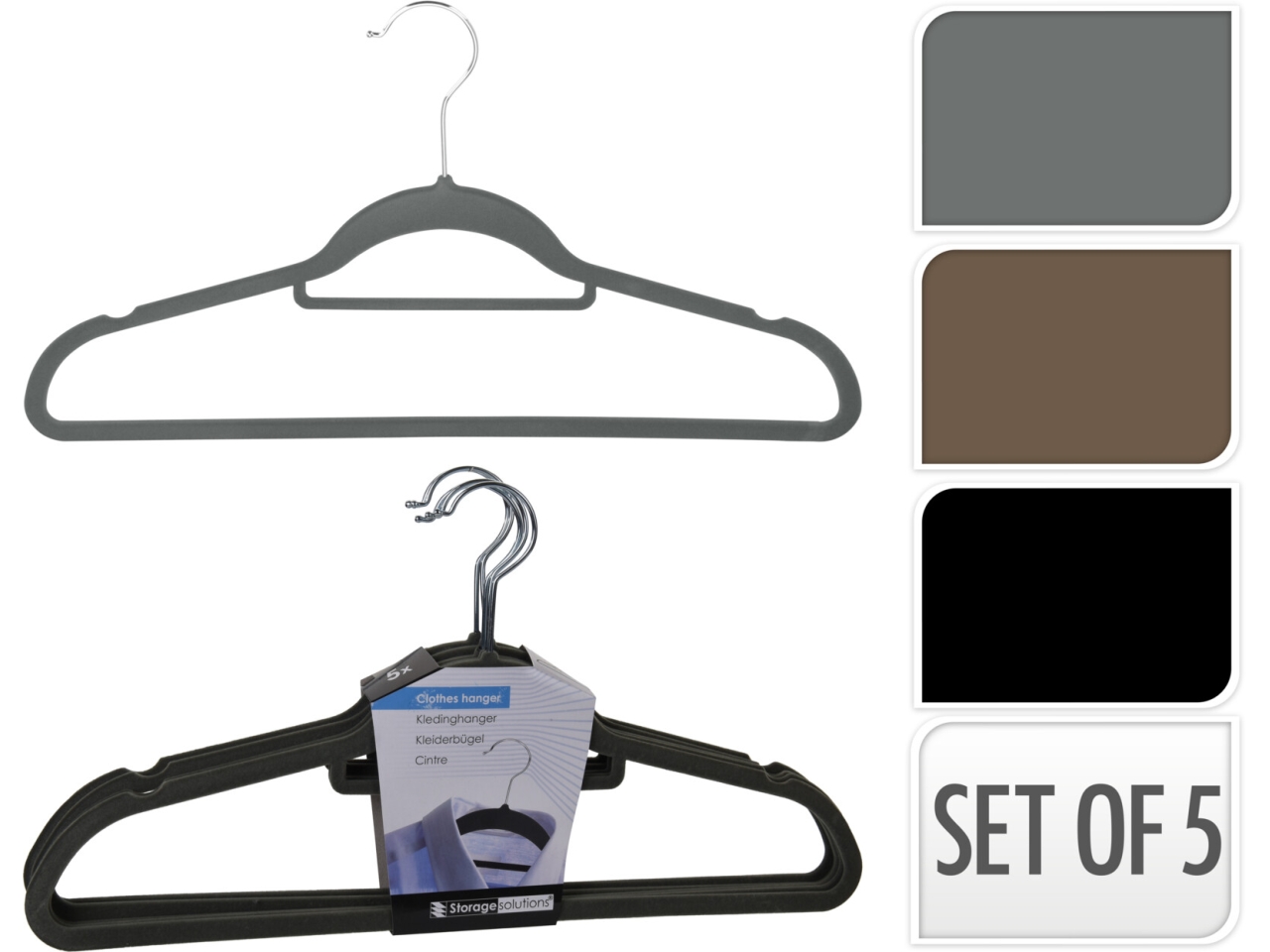 SET DI 5 GRUCCE 45X24,5CM PESO 425GR WK1700510