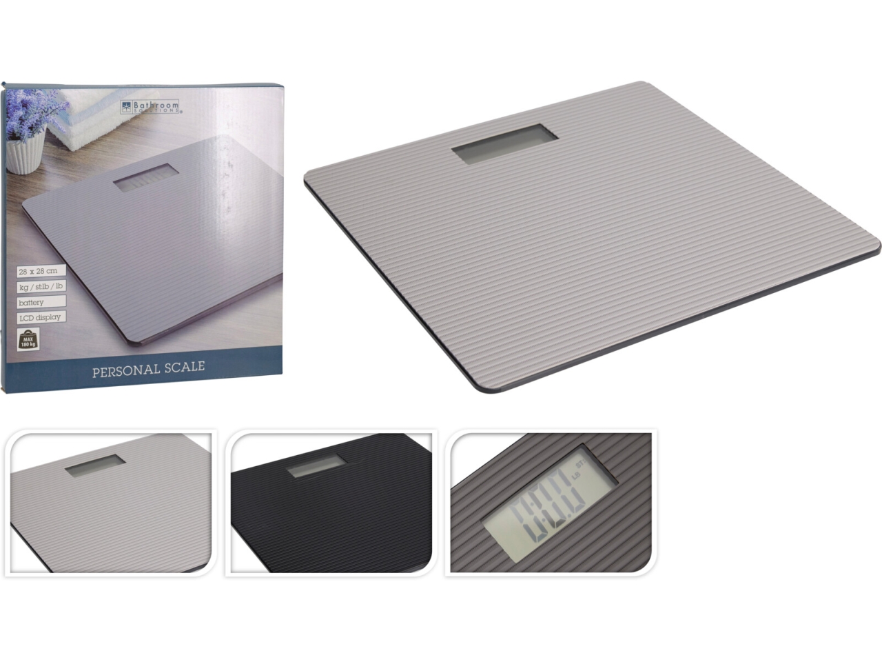 BILANCIA VETRO 28X28X2,5CM IN 2 ASS. YN1200210 BILANCIA VETRO 28X28X2,5CM IN 2 ASS. YN1200210