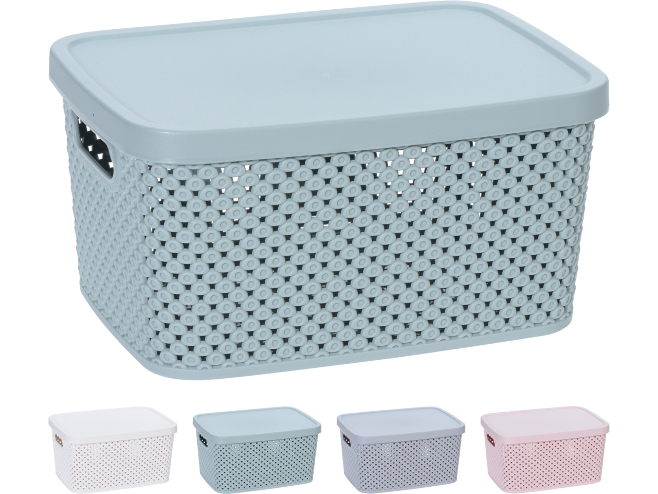 SCATOLA P.OGGETTI 3500ML 23X17X12 4 ASS. 027100030