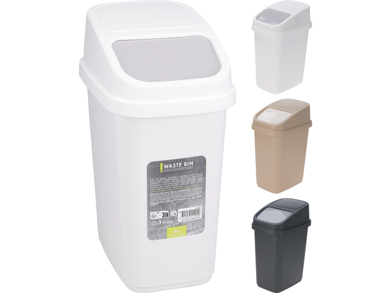 PATTUMIERA COP.BASCULANTE 5LT IN 3 ASS. 030002090 PATTUMIERA COP.BASCULANTE 5LT IN 3 ASS. 030002090