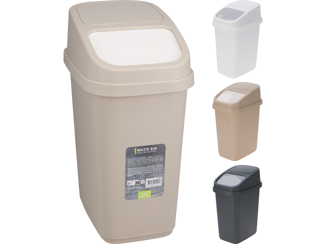 PATTUMIERA COP.BASCULANTE 10LT IN 3 ASS. 030002100 PATTUMIERA COP.BASCULANTE 10LT IN 3 ASS. 030002100