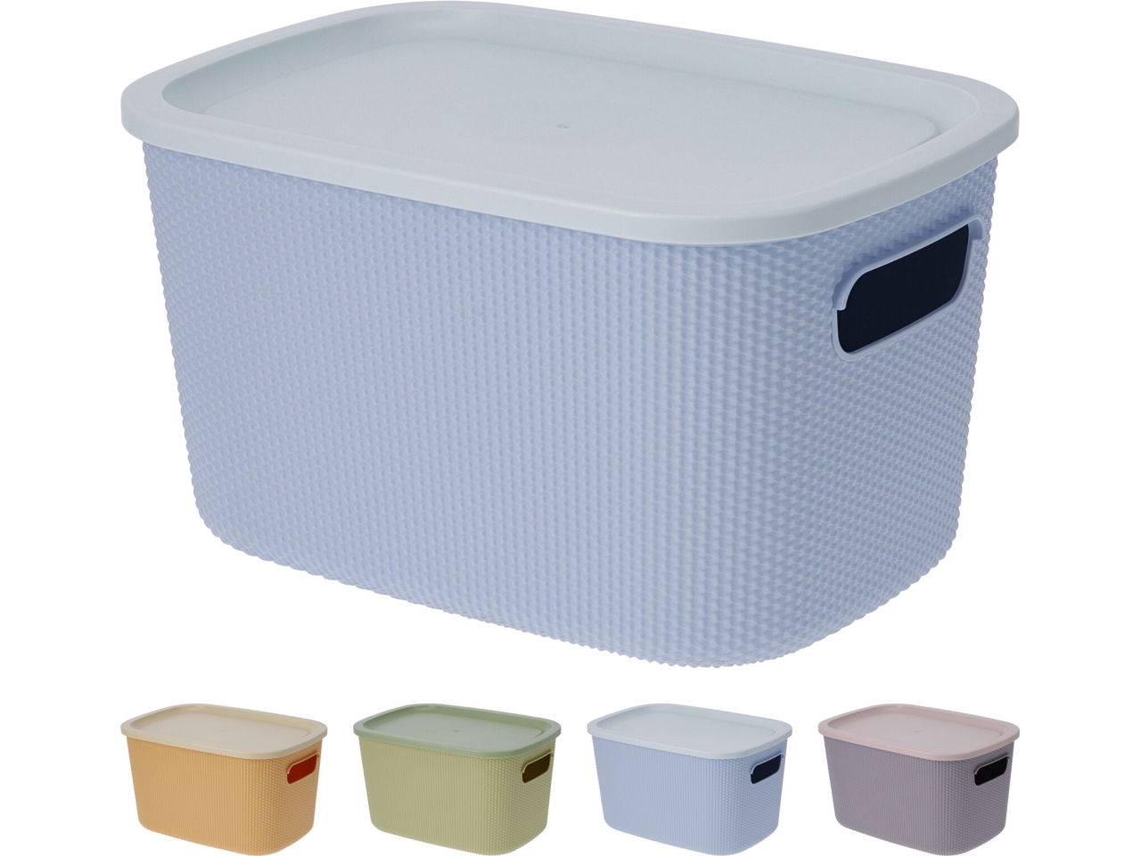 SCATOLA PORTAOGGETTI C/COP. 6LT 4 ASS. 030002220