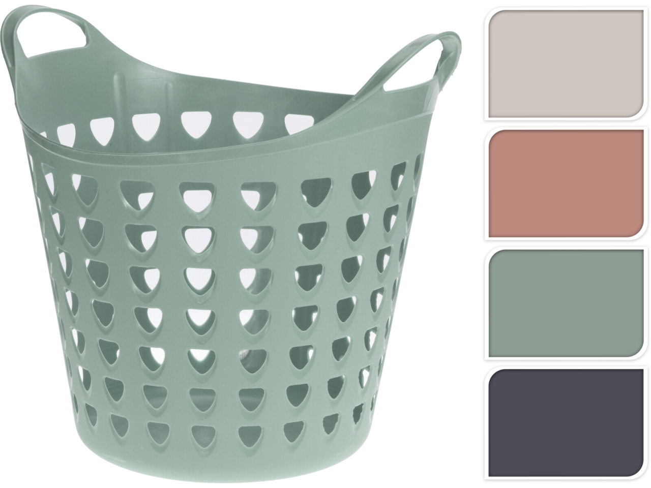 CESTO FLESSIBILE CON FORI 26LT IN 4 ASS. 042244770 CESTO FLESSIBILE CON FORI 26LT IN 4 ASS. 042244770