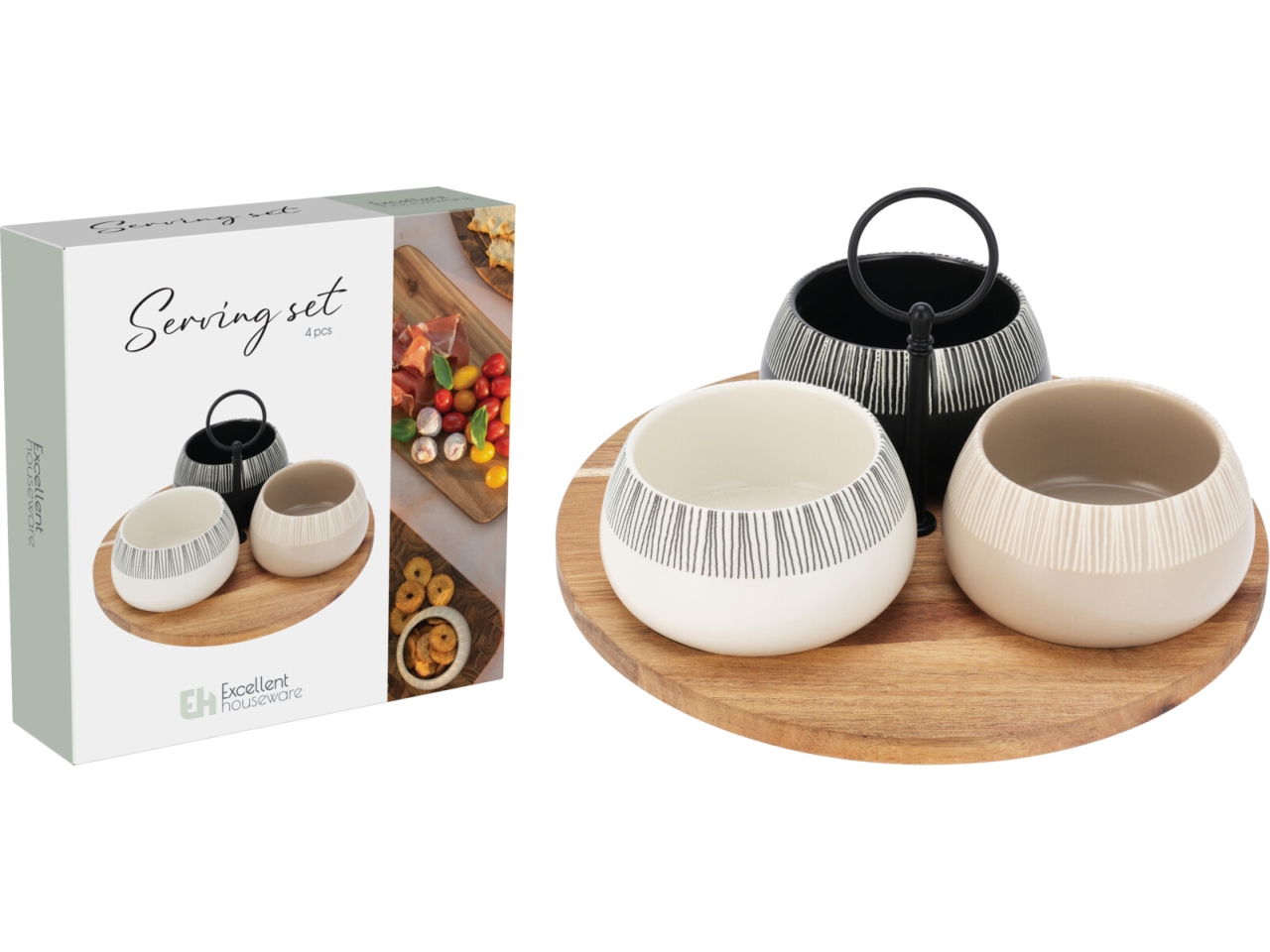 SET DA SERVIZIO DA 4 CIOTOLE+VASSOIO 210001230 SET DA SERVIZIO DA 4 CIOTOLE+VASSOIO 210001230