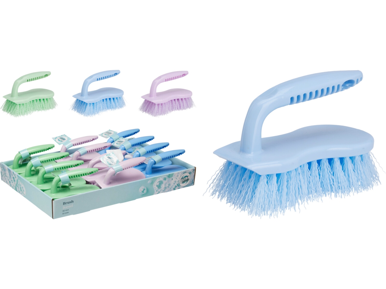 SPAZZOLA DA PULIZIA 135X66X85MM 3 ASS. 314420060 SPAZZOLA DA PULIZIA 135X66X85MM 3 ASS. 314420060