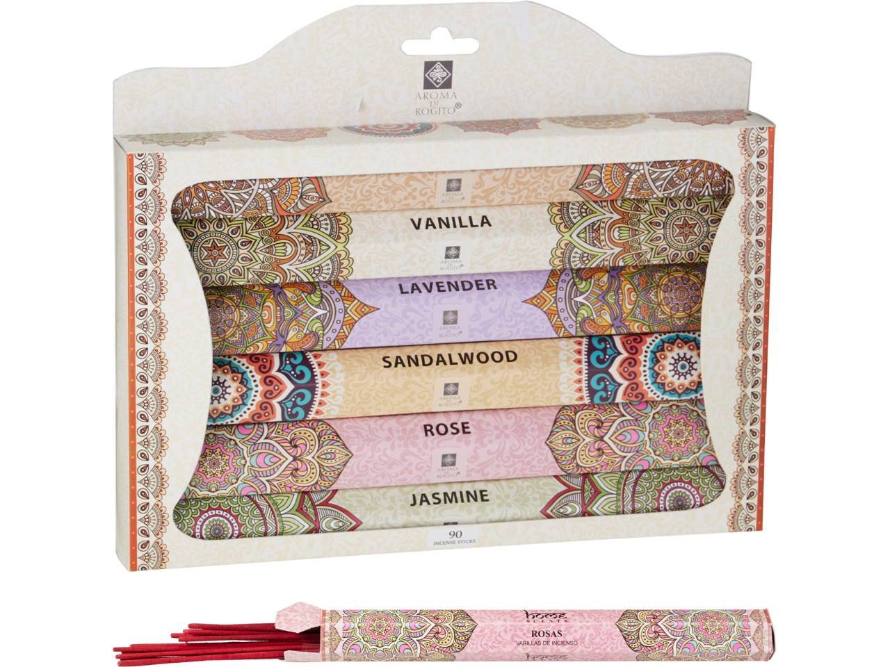 STICK INCENSO IN 6 ASSORTIMENTI A89000080