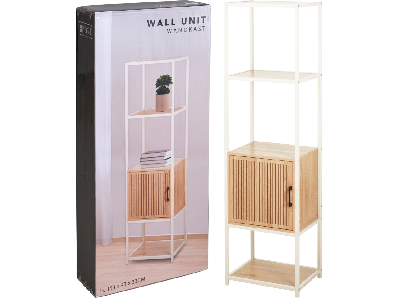 MOBILETTO CON 5 RIPIANI 43X33X153CM NB1510630