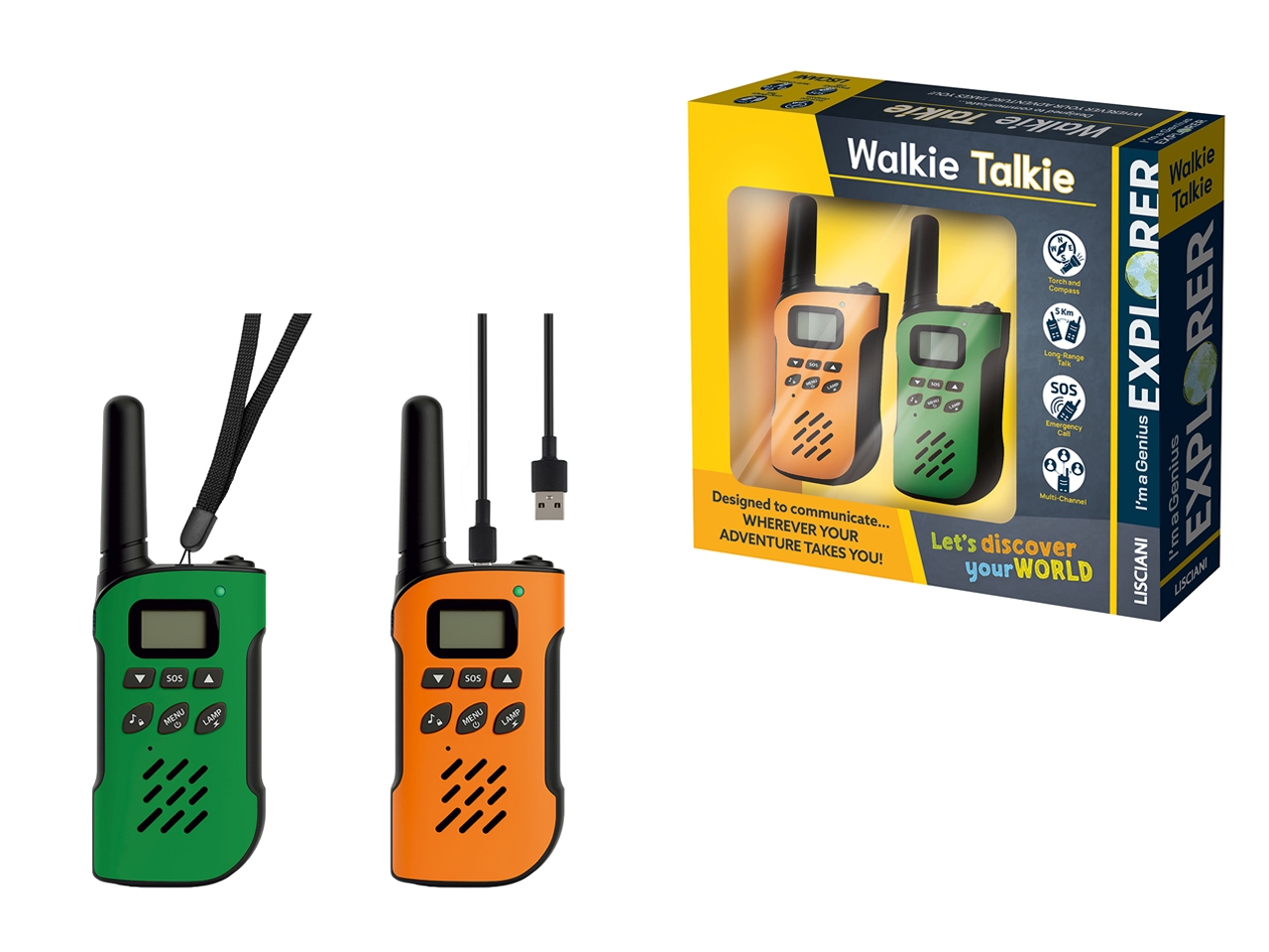 I’M A GENIUS WALKIE TALKIE 117116 I’M A GENIUS WALKIE TALKIE 117116