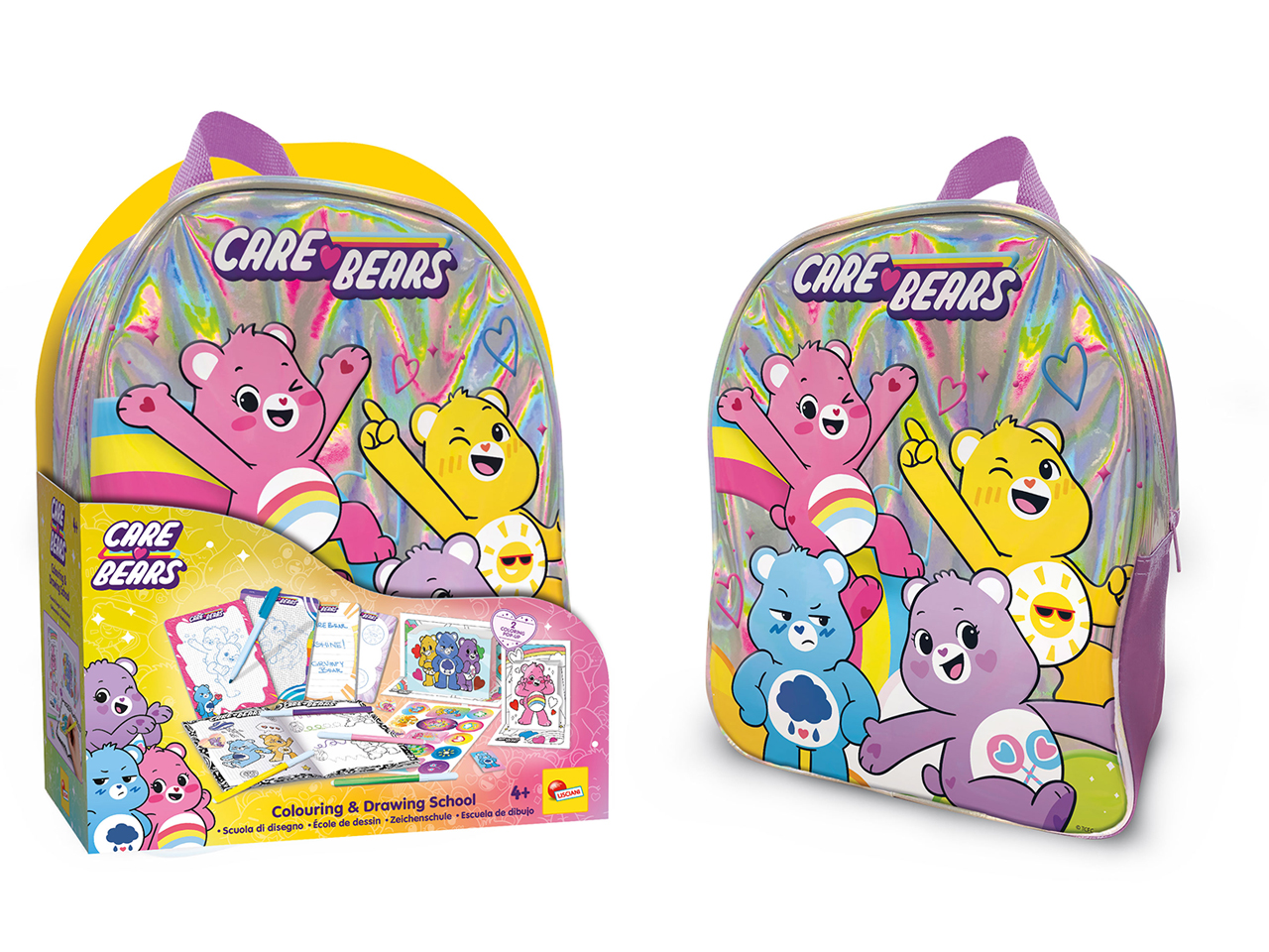 CARE BEARS ZAINETTO SCUOLA DI DISEGNO E COLORI 117 CARE BEARS ZAINETTO SCUOLA DI DISEGNO E COLORI 117