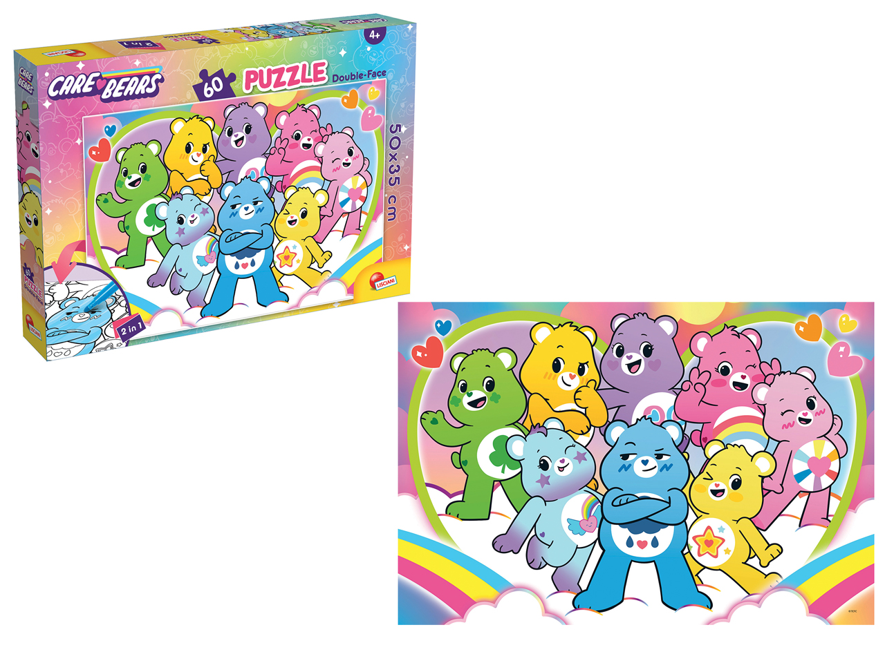 PUZZLE CARE BEARS PLUSDF 60 116812