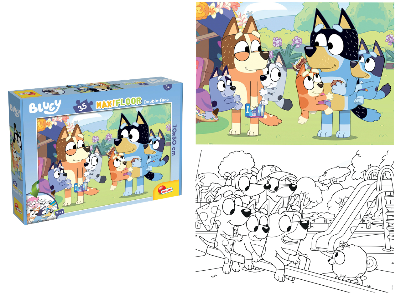 PUZZLE BLUEY DF MAXIFLOOR 35 116904
