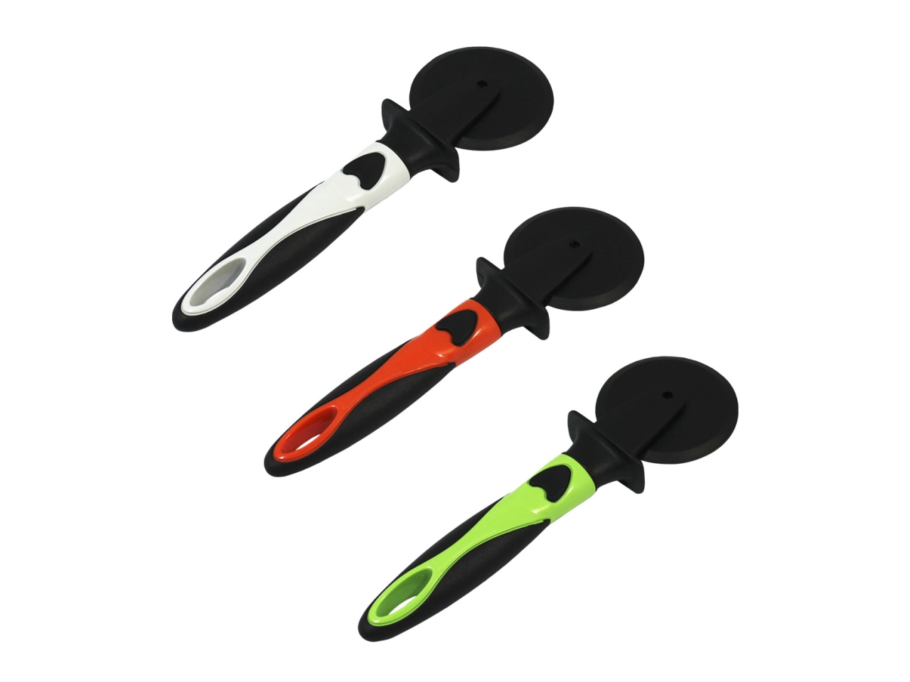 TAGLIAPIZZA NERO C/MANICO IN COL. ASS. 90122168