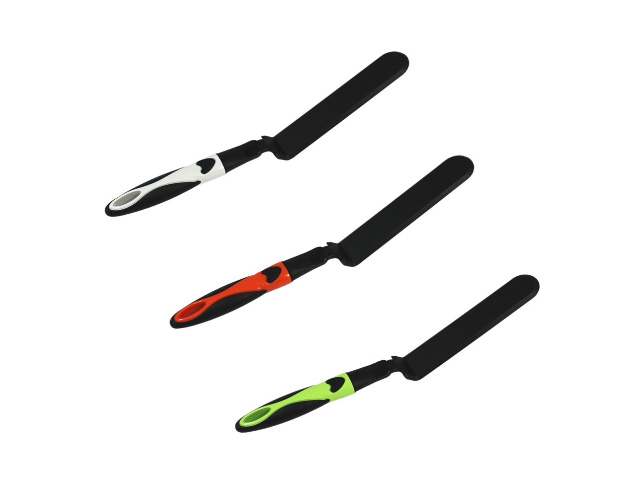 SPATOLA DOLCE NERO C/MANICO IN COL. ASS. 90122178