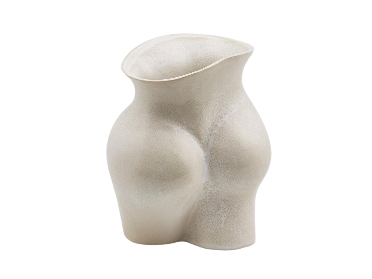 CHAKRA BOOTY VASO 22X16XH.26CM BIANCO 014854100 CHAKRA BOOTY VASO 22X16XH.26CM BIANCO 014854100
