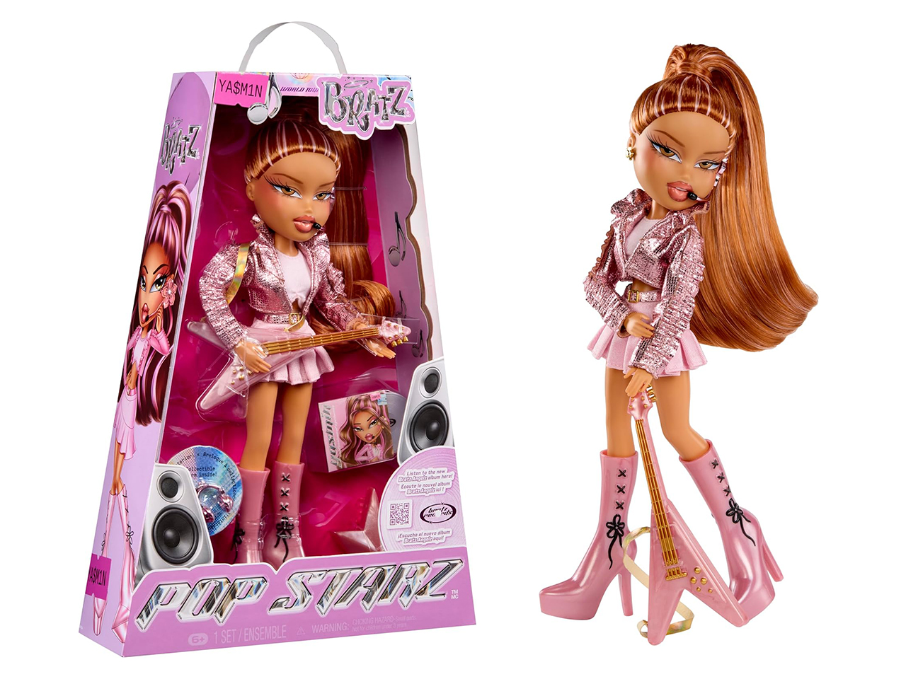 BRATZ POP STARZ DOLL YASMIN 595977-EUC BRATZ POP STARZ DOLL YASMIN 595977-EUC