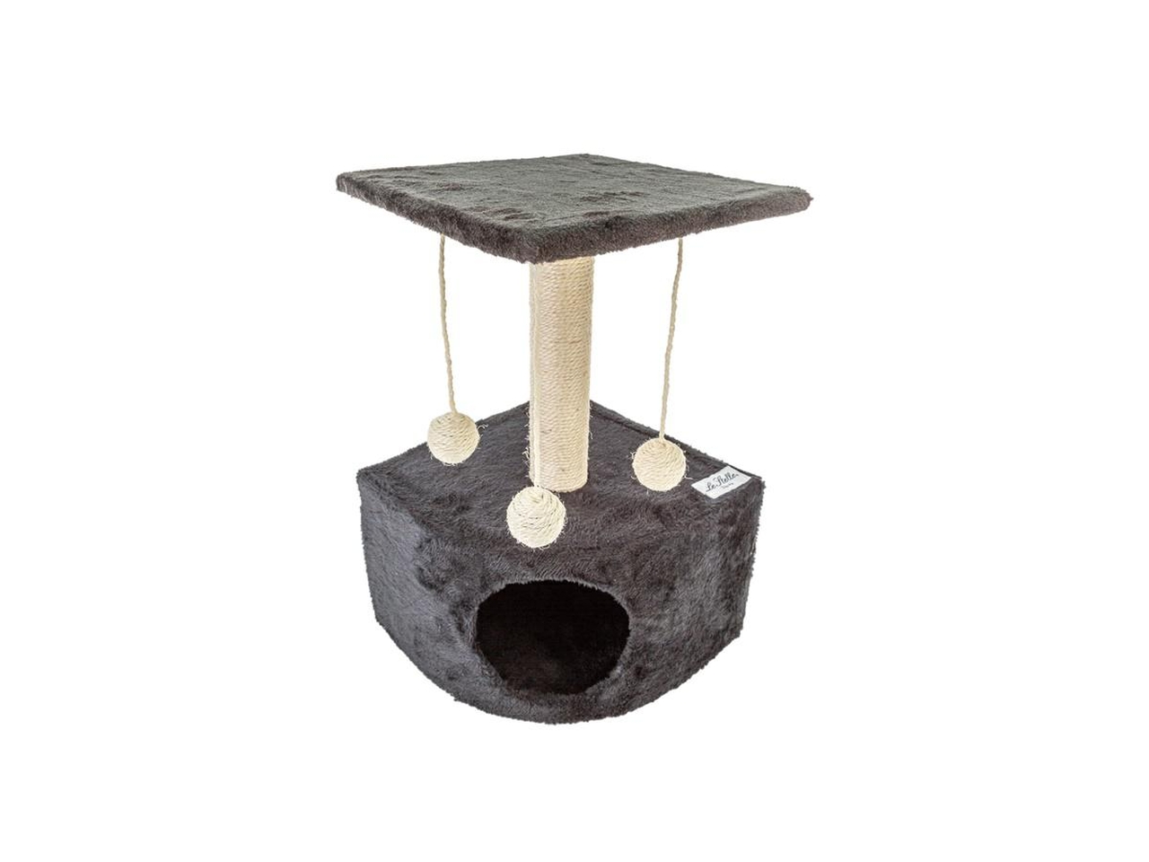 TIRAGRAFFI GATTI 34x42xh.51CM COLORE GRIGIO 80024