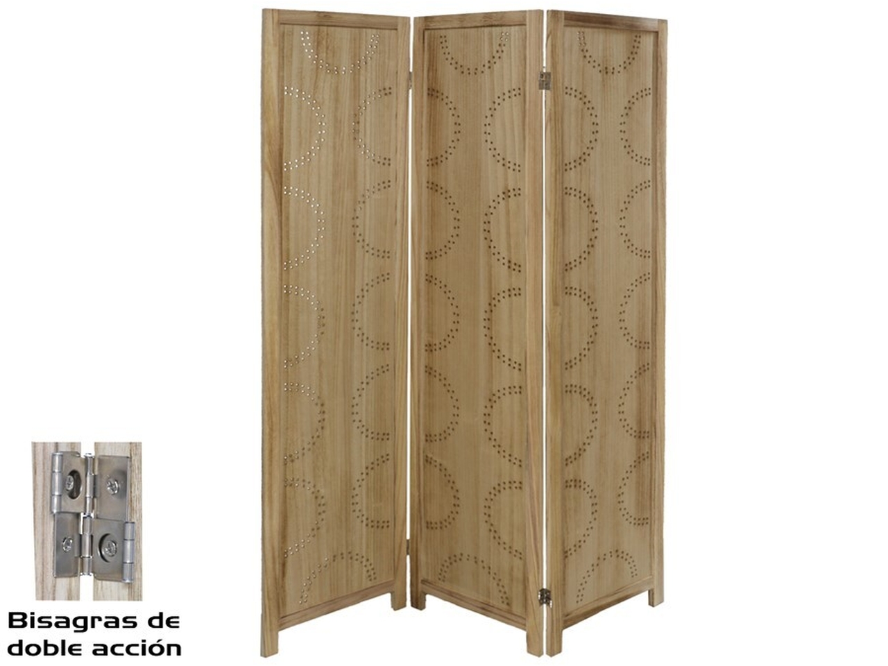PARAVENTO 120X2X170CM NATURALE PARAVENTO 120X2X170CM NATURALE