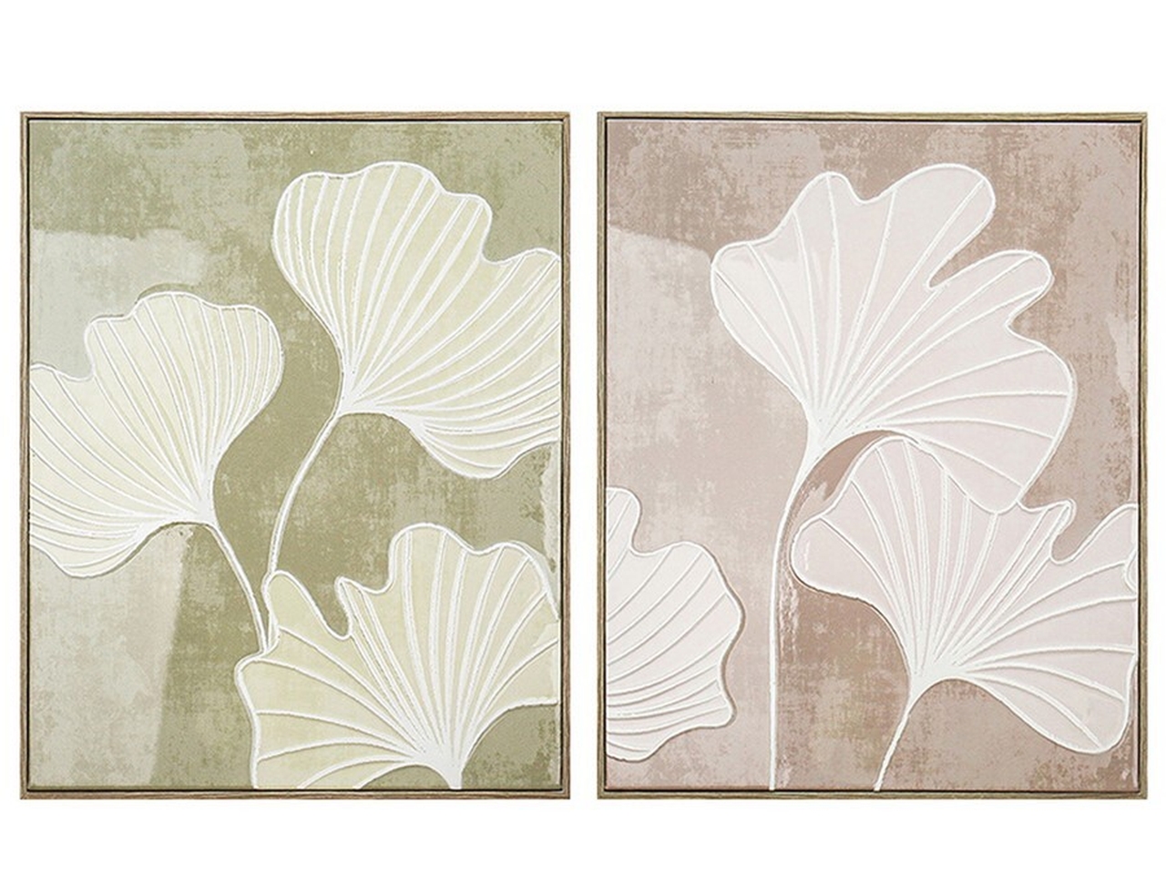 QUADRO CON CORNICE 3D 40X50X2CM IN 2 ASSORTIMENTI