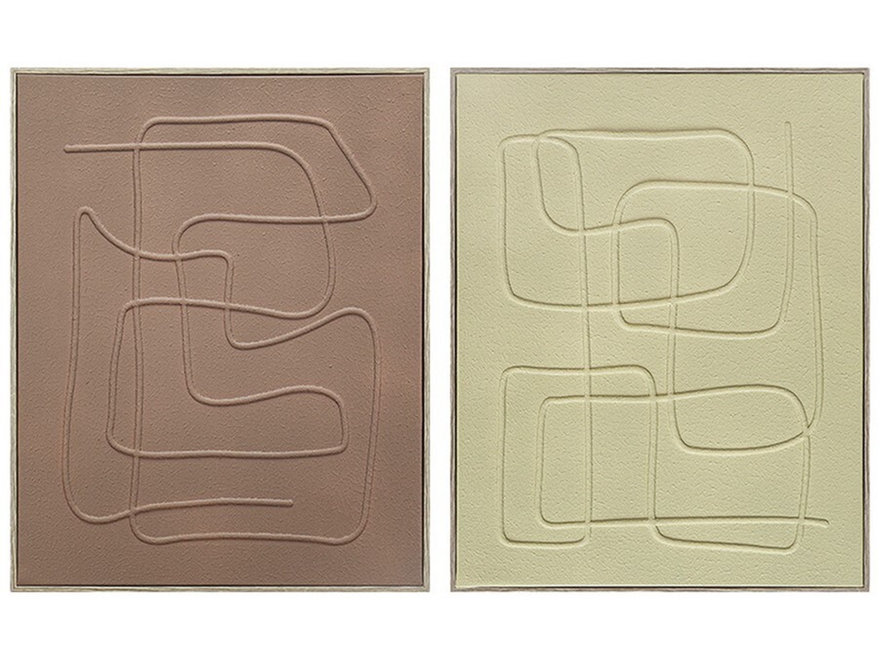QUADRO CON CORNICE 3D 40X50X2,5CM IN 2 ASS.
