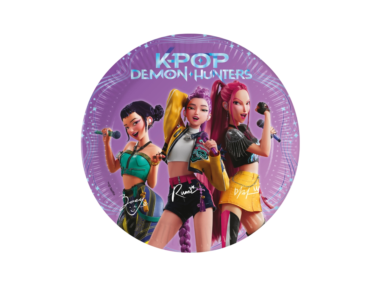 PIATTO 20CM SET DA 8PZ K-POP D.HUNTER 5PR98639