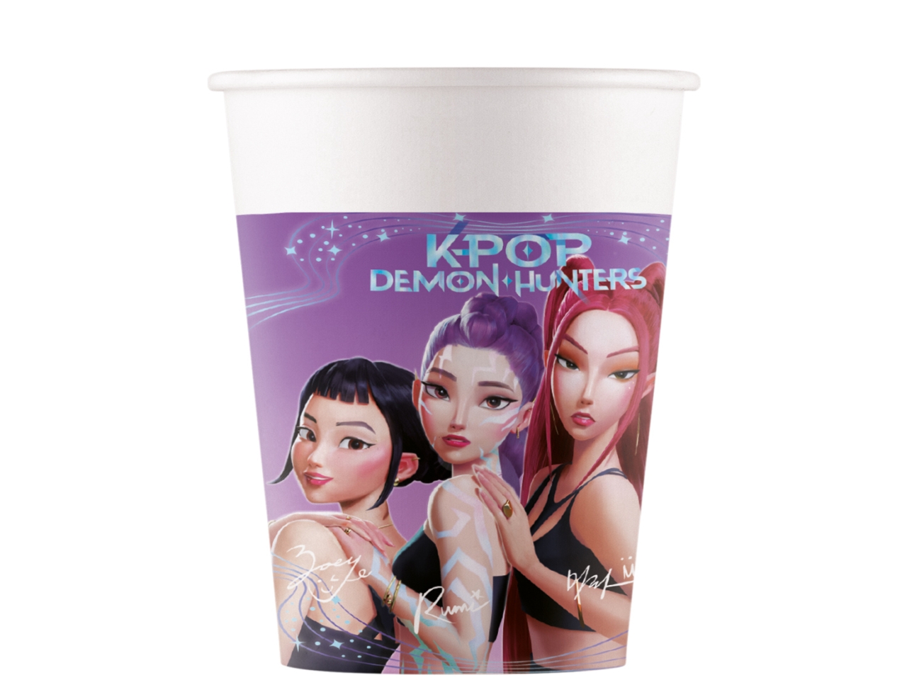 BICCHIERE CARTA SET DA 8PZ K-POP D.HUNTER 5PR98640