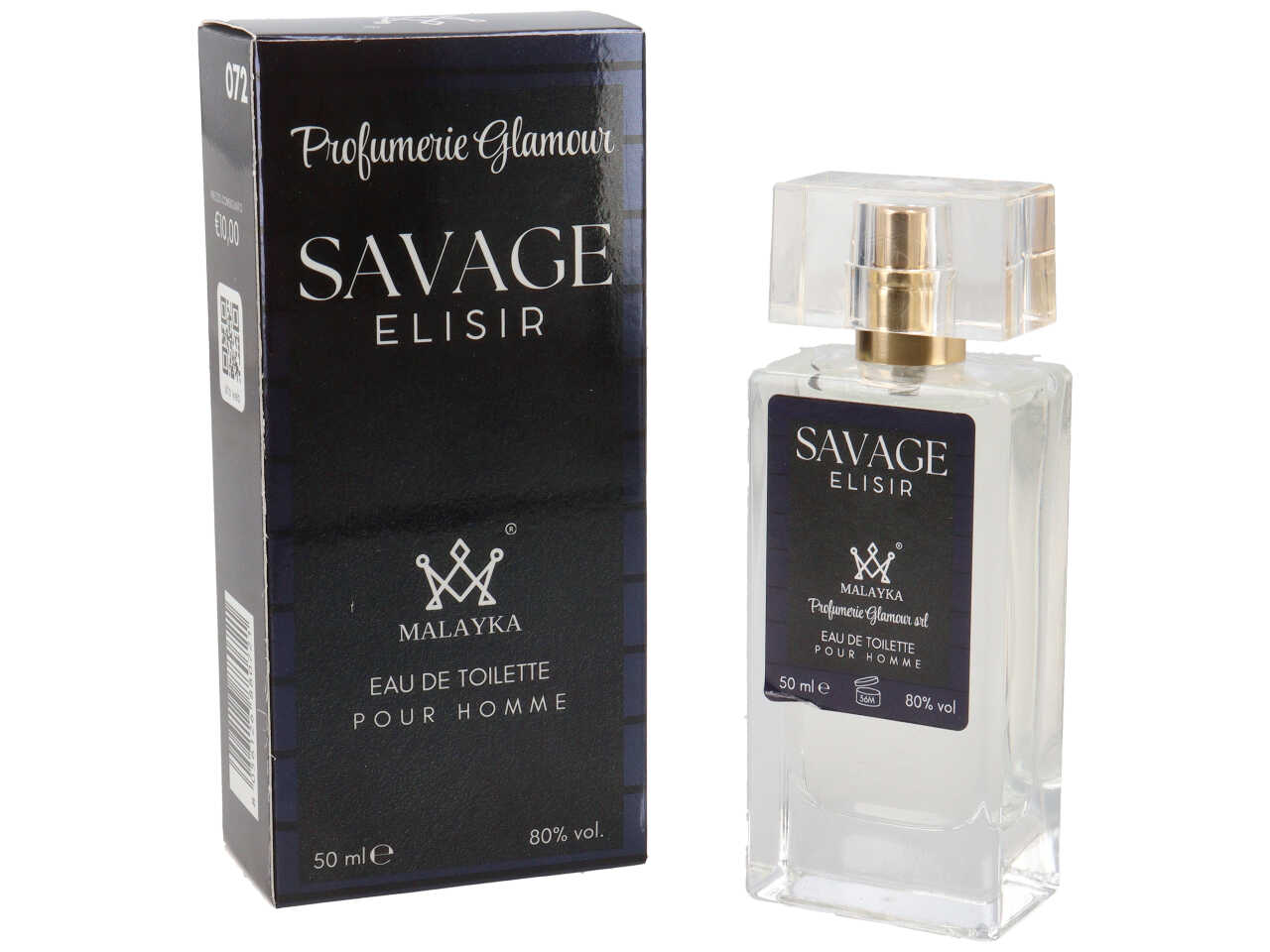 PROFUMO UOMO 50ML MALAYKA SAUVAGE ELIXIR 72
