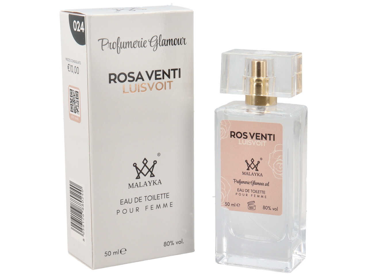 PROFUMO DONNA 50ML MALAYKA ROSE DES VENTS 24