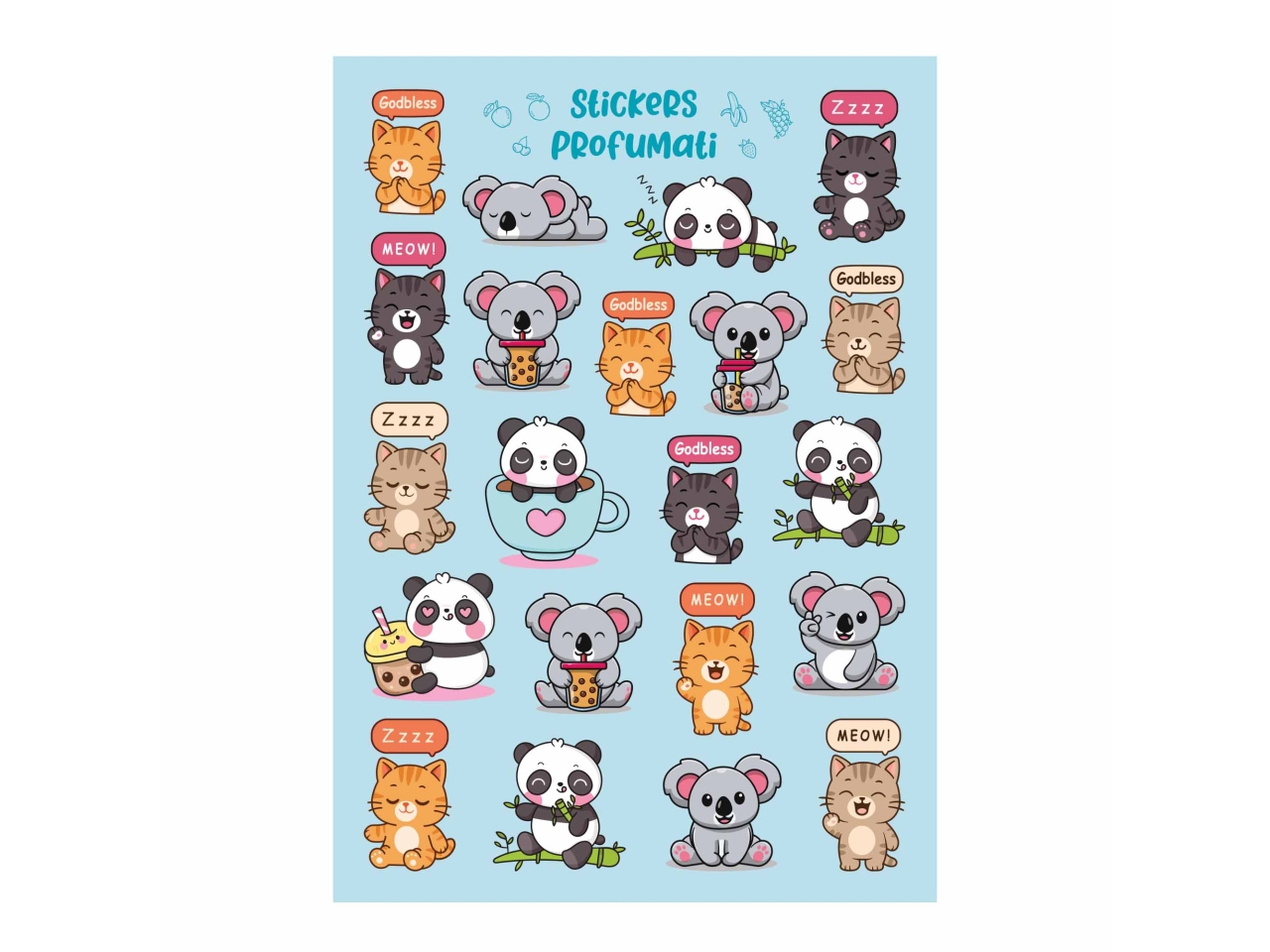 ADESIVI PROFUMATI ANIMALI IR506AN