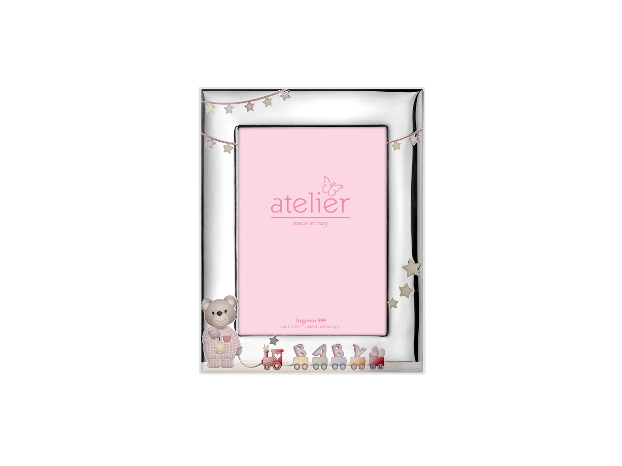 ALBUM 20X25CM ORSETTO STELLA ROSA AE3873/20R