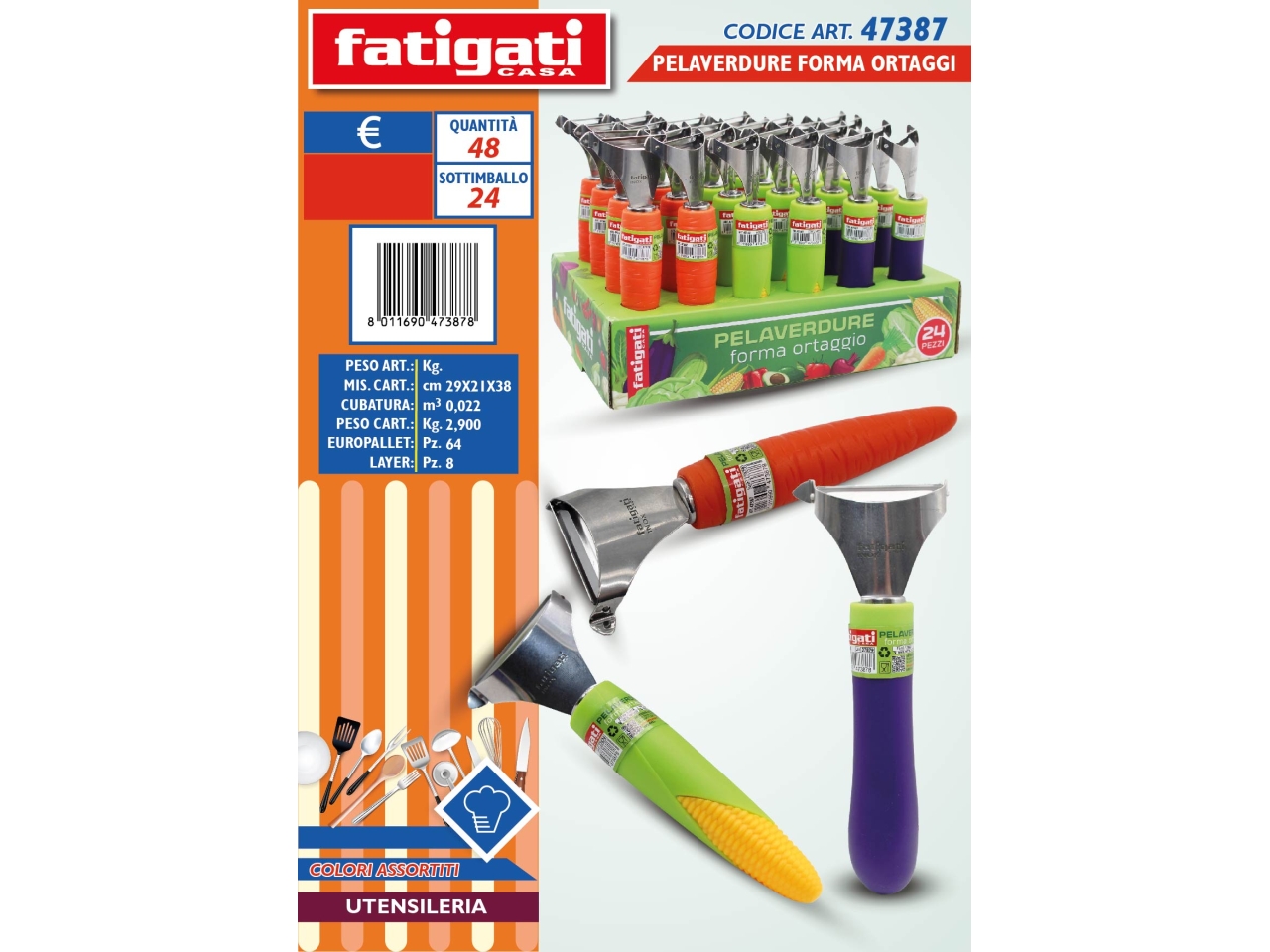 PELAVERDURE A FORMA ORTAGGI 47387