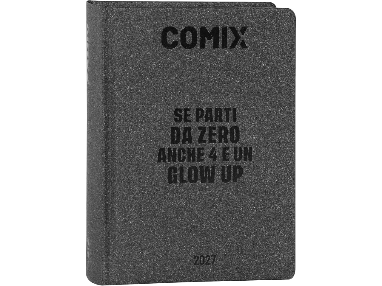 AGENDA COMIX 16M MINI 26/27 CHARCOAL 76588CH