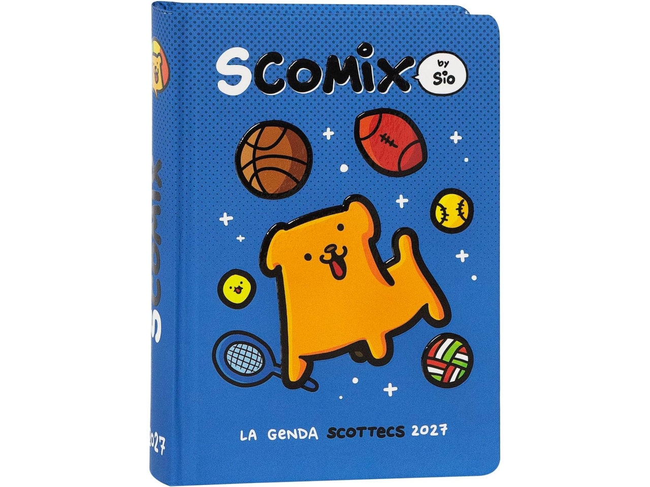 AGENDA SCOMIX 16M MEDIUM 26/27 BLU 75500BL AGENDA SCOMIX 16M MEDIUM 26/27 BLU 75500BL