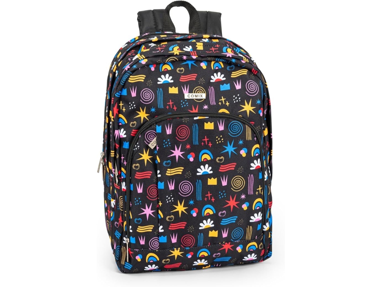 COMIX ZAINO ORGANIZZATO ALLOVER DOODLE 76117DD COMIX ZAINO ORGANIZZATO ALLOVER DOODLE 76117DD
