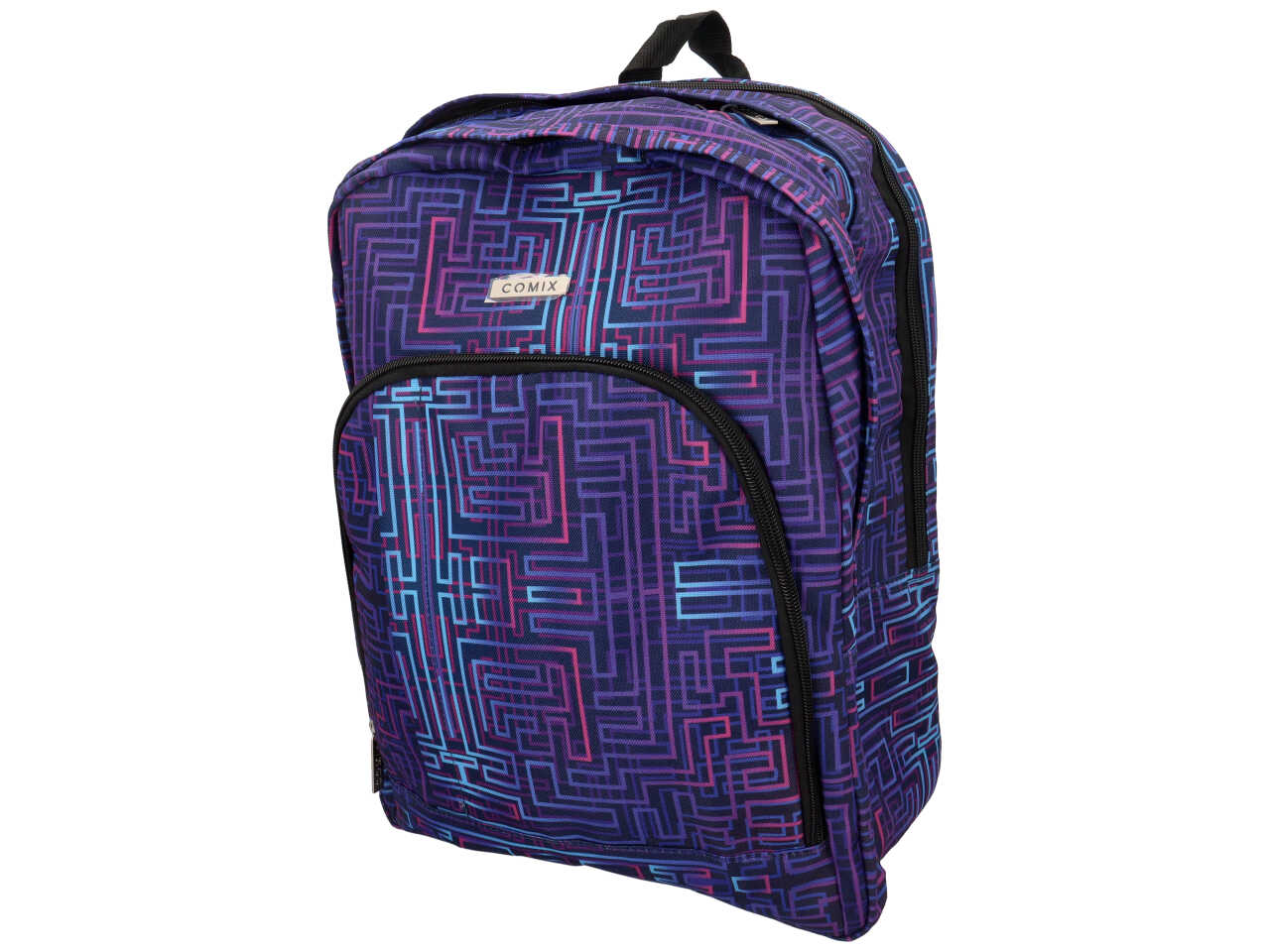 COMIX ZAINO ORGANIZZATO ALLOVER LABYRINTH 76117LB