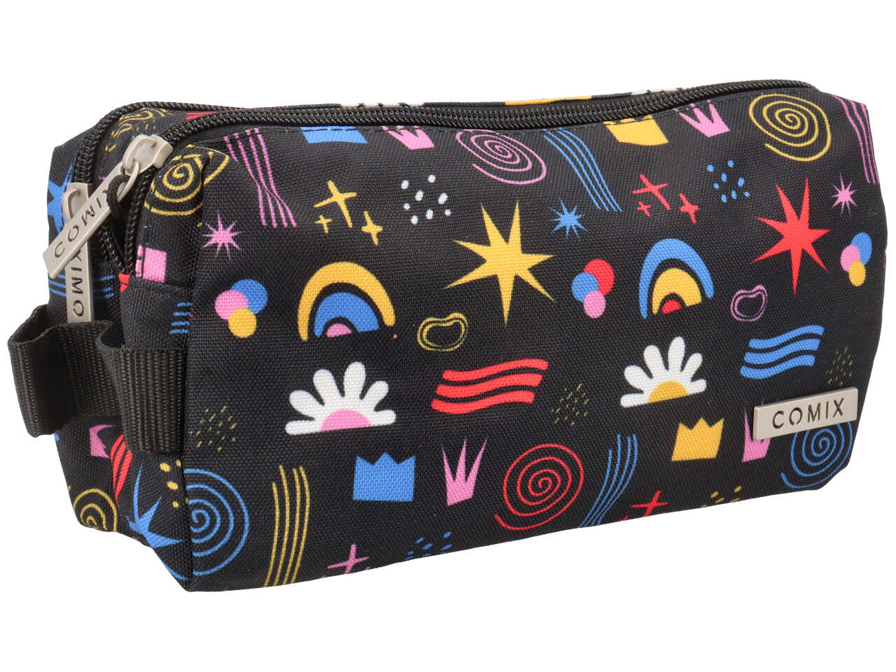 COMIX ASTUCCIO 2 ZIP ALLOVER DOODLE 76130DD