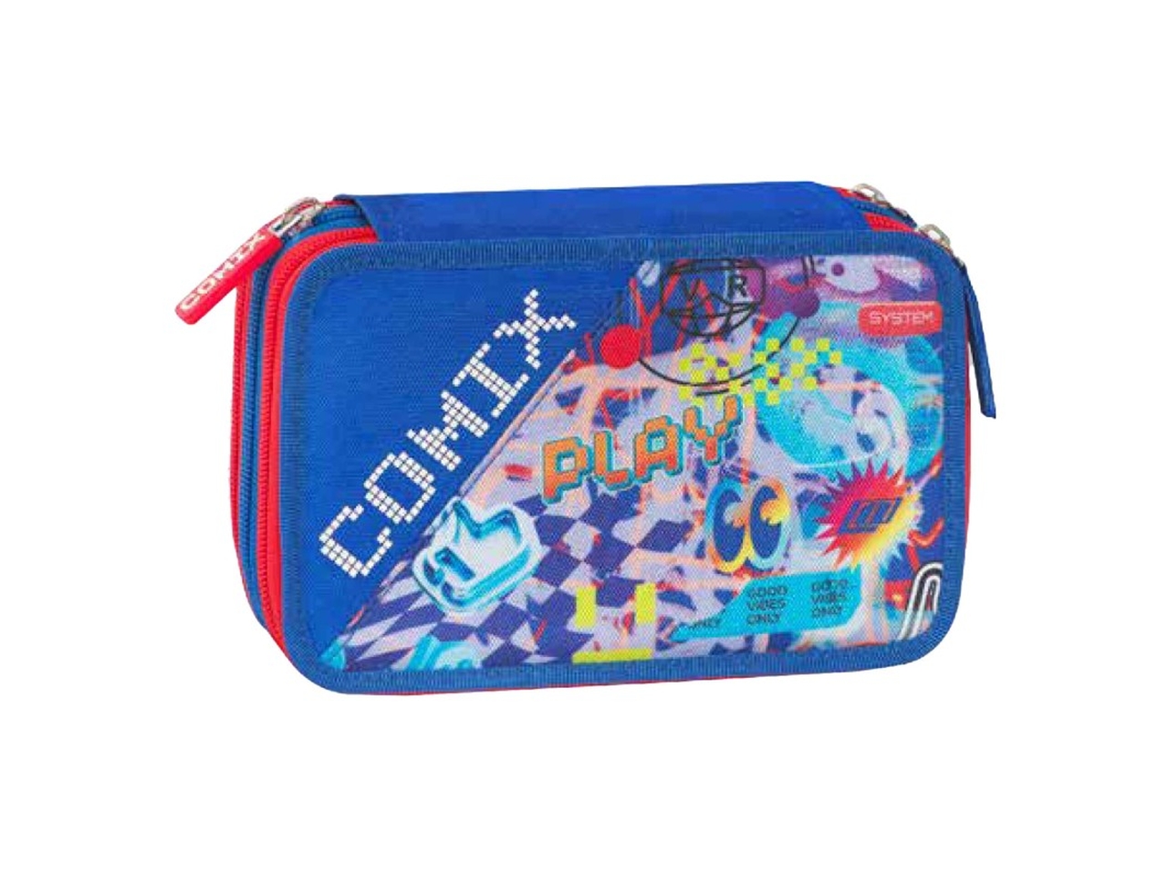 COMIX ASTUCCIO 3ZIP ULTRA BRIGHT START BOY 75685BO