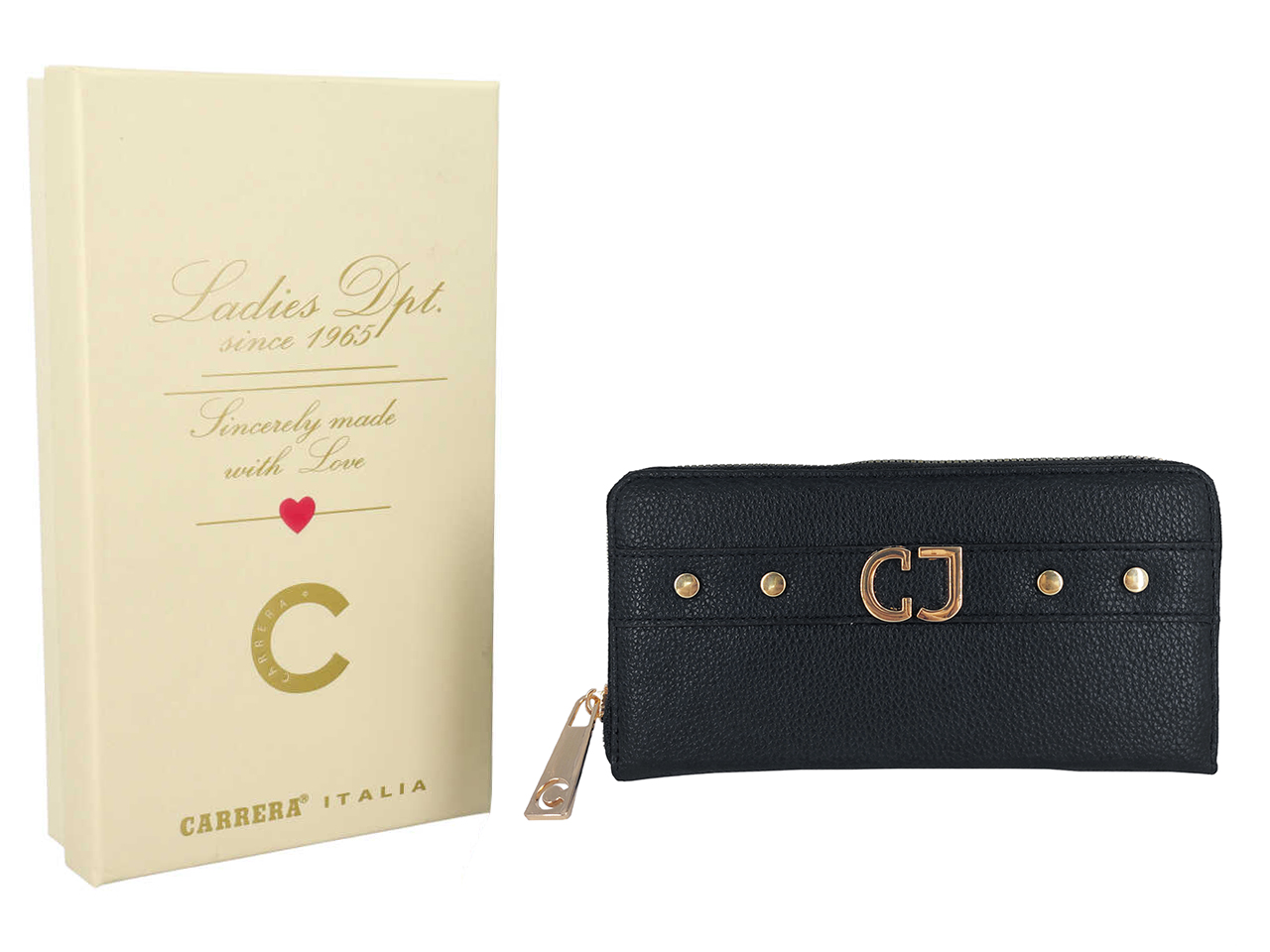CARRERA BONDI PORTAFOGLIO ZIP NERO CAP05WWA0801 01