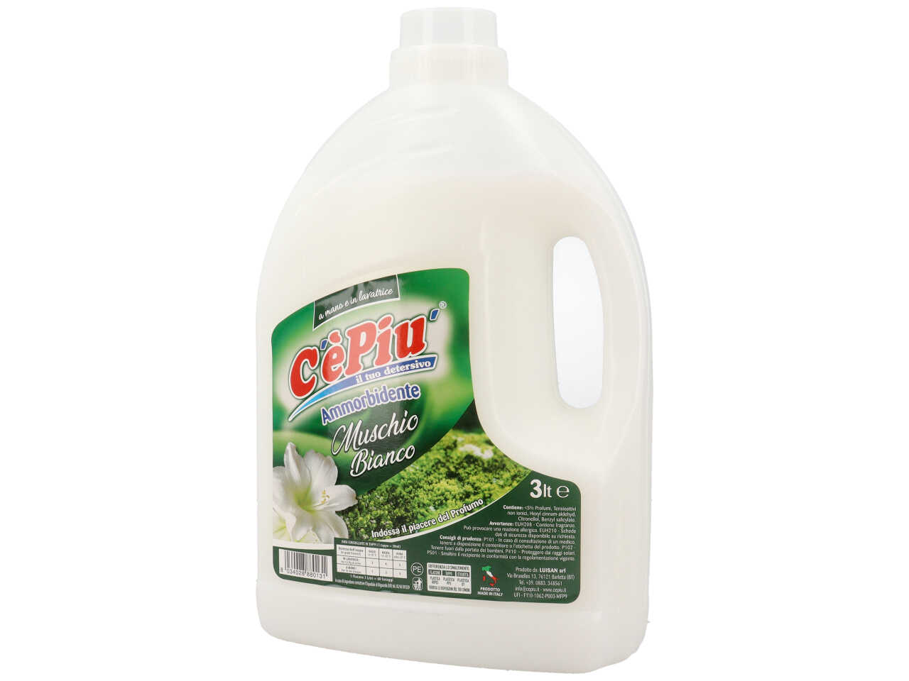 AMMORBIDENTE C’E’ PIU’ MUSCHIO BIANCO 3LT 1/4 $