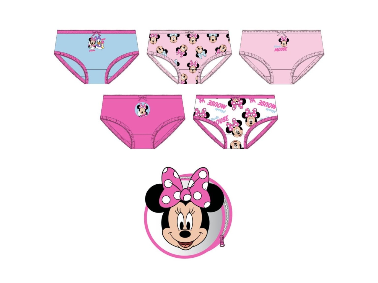 MINNIE MUTANDINE+BORSA TAGLIA 06/08 2900003320 06 MINNIE MUTANDINE+BORSA TAGLIA 06/08 2900003320 06