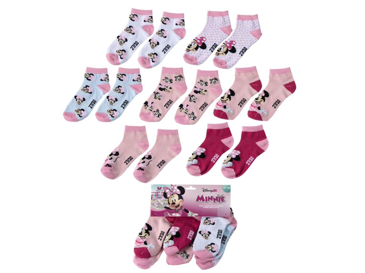 MINNIE CALZINI ALLA CAVIGLIA TG23/26 2900003307 23