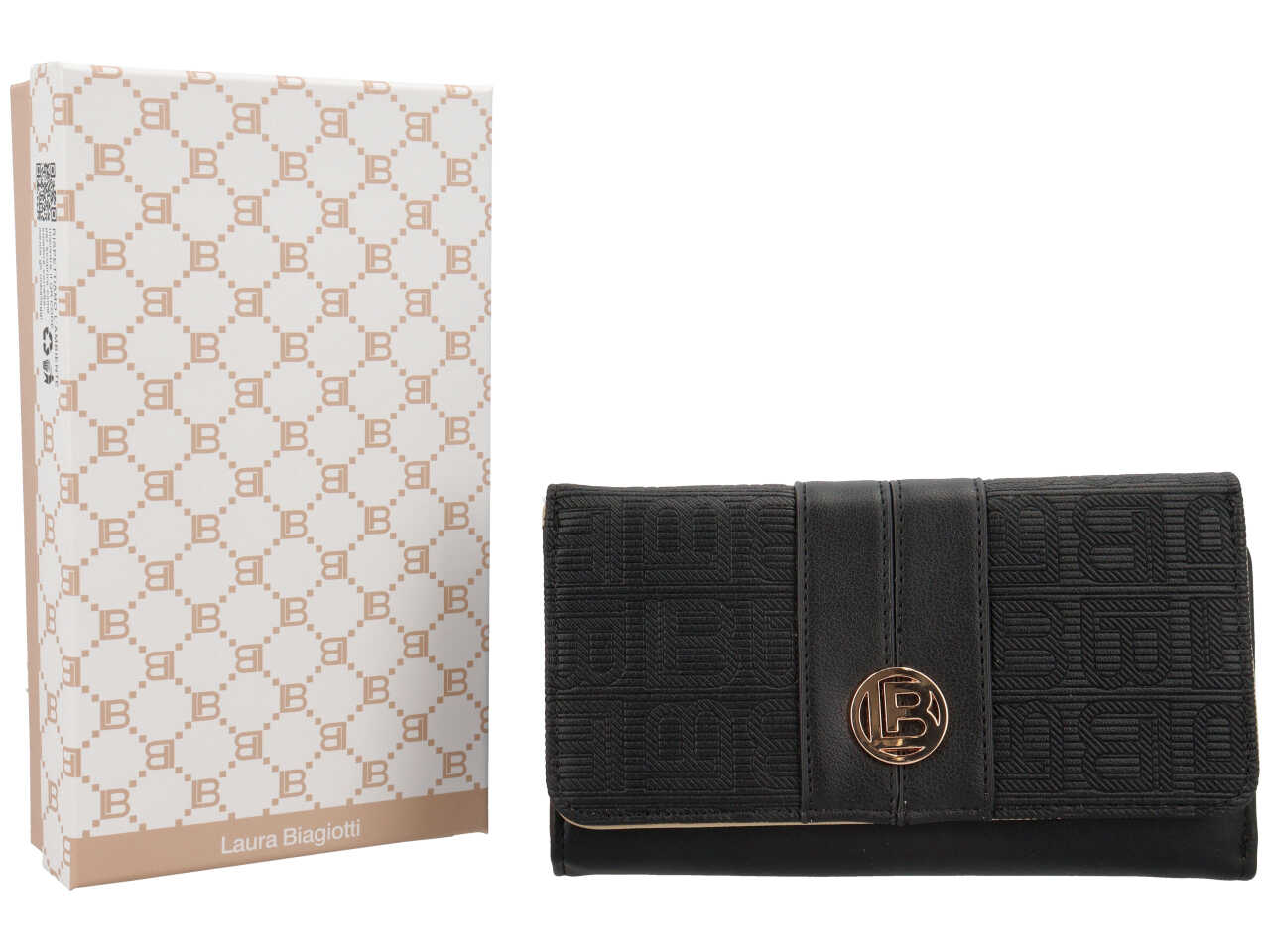 PORTAFOGLI LISBET MOD.68 NERO LB26S-516-68D PORTAFOGLI LISBET MOD.68 NERO LB26S-516-68D