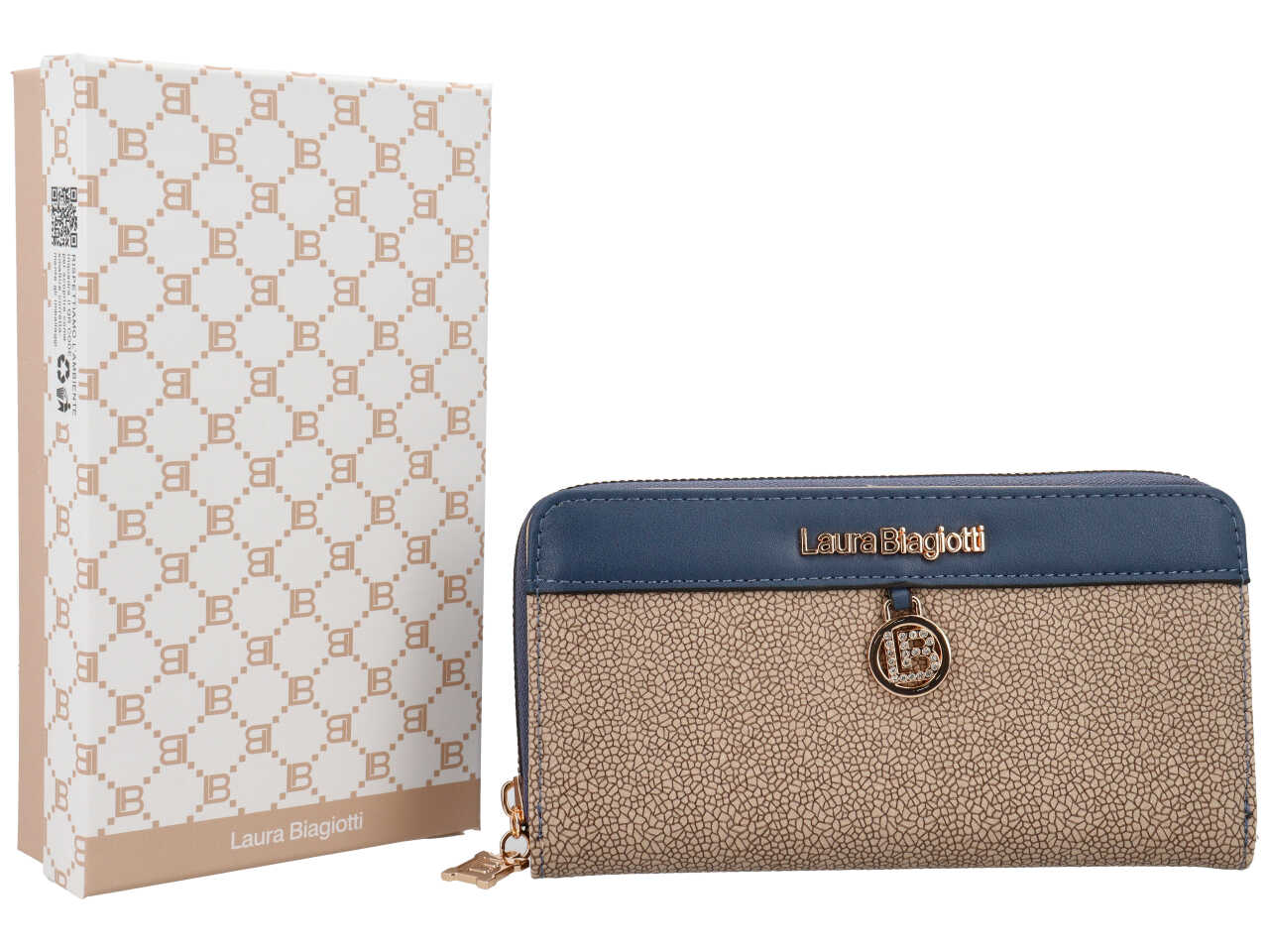 PORTAFOGLI ARMEL MOD.67 BLU LB26S-511-67D